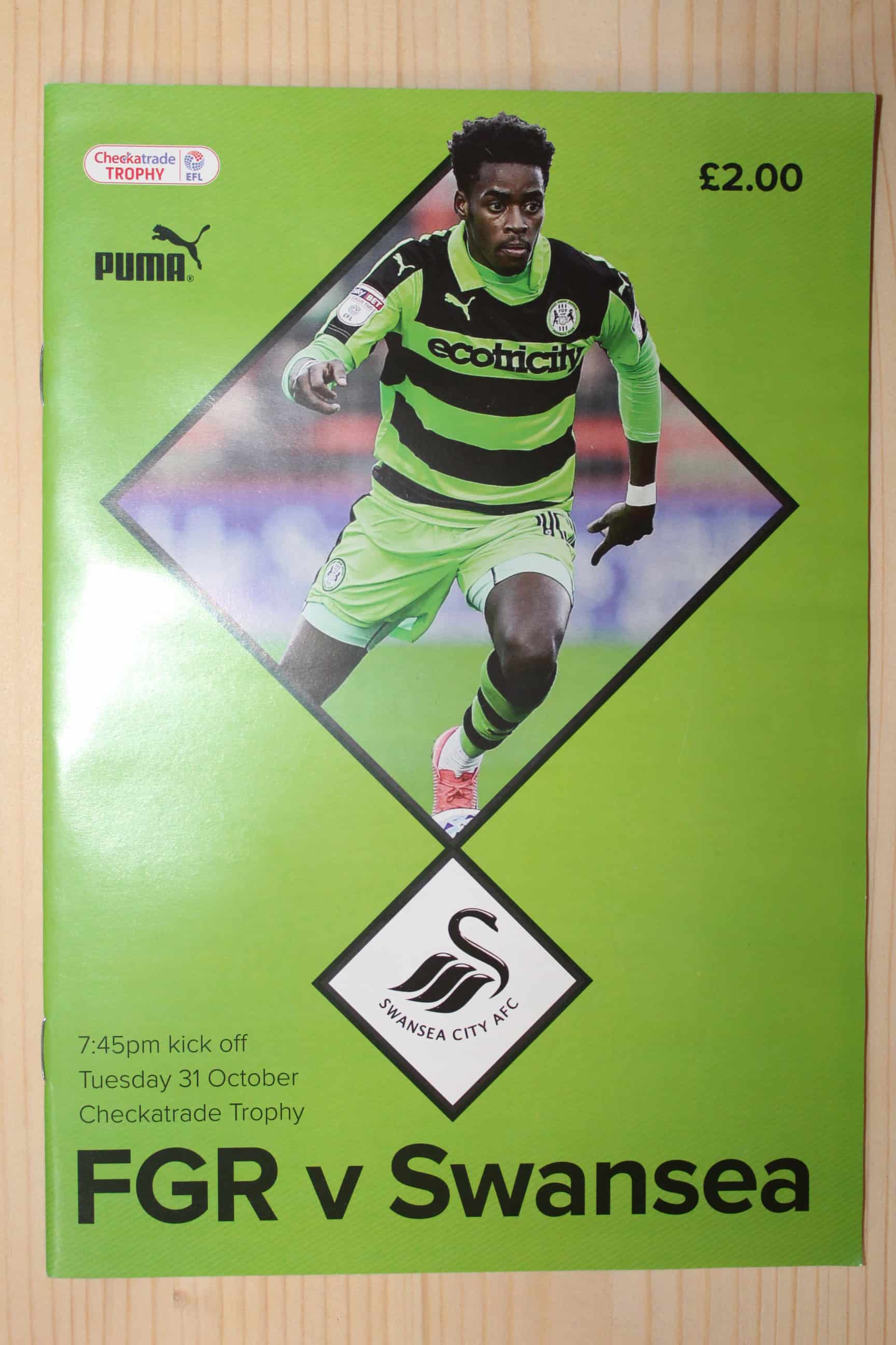 Forest Green Rovers v Swansea City FC